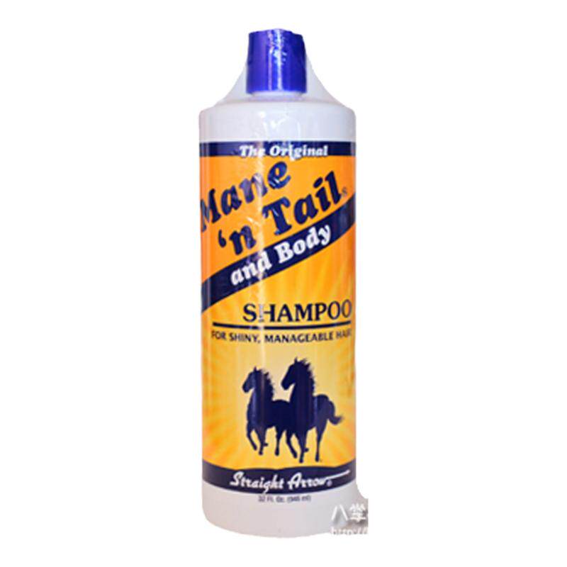 长发快 美国Mane'nTail箭马牌用经典控油草本保湿洗发水355/946ml