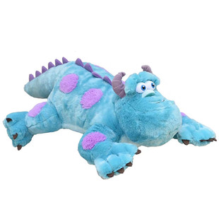 迪士尼正品 怪兽大学 苏利文公仔蓝毛怪趴趴抱枕毛绒玩偶玩具娃娃