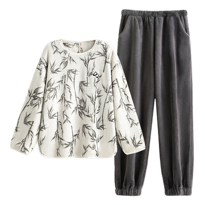 【商场同款】家乐芬女法兰绒睡衣