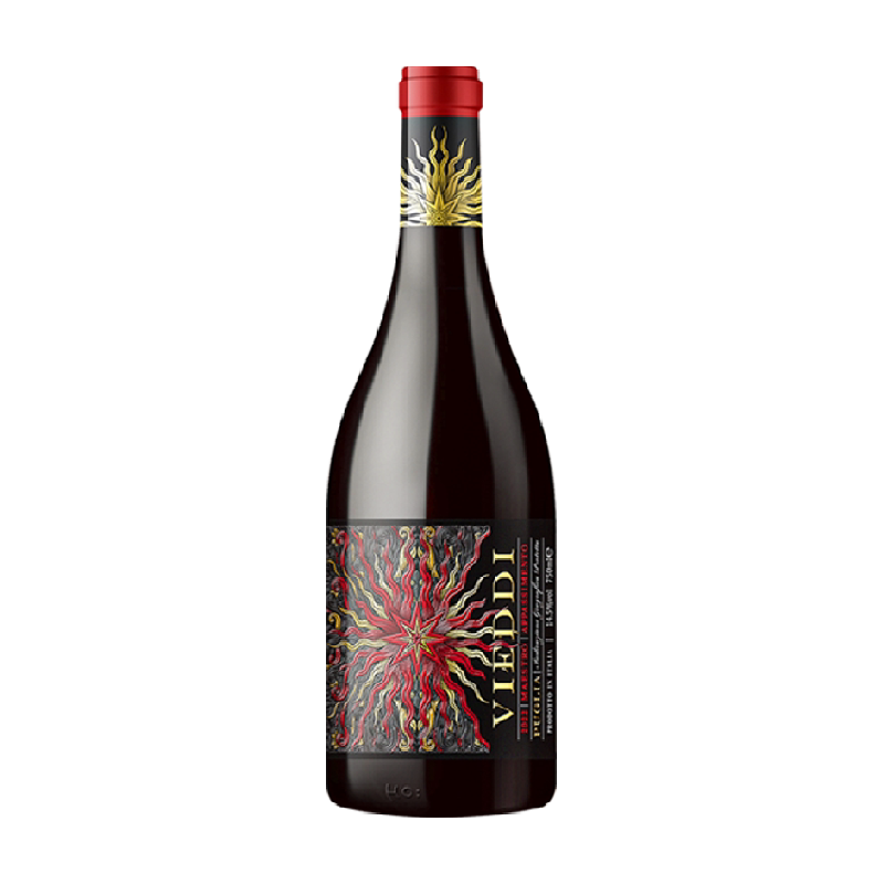 意大利年鉴98分慕伽堡普利亚老藤干红葡萄酒+开瓶器