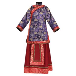 复古中式婚礼喜娘服古装女秀禾少奶奶绣花公主小姐女装明国风两件