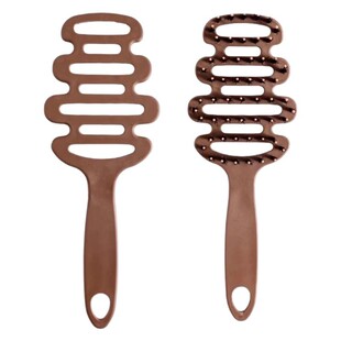 松塔猪鬃护发梳发顶蓬松神器按摩头部顺发排骨梳网红梳子女士专用