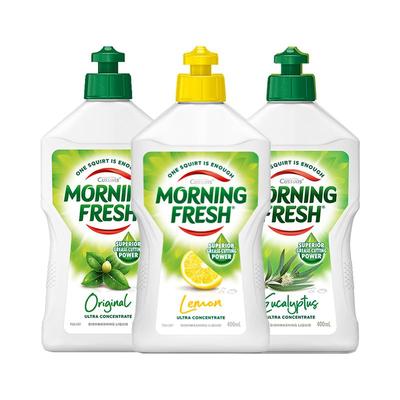 澳洲Morning Fresh超浓缩洗果蔬洗洁精不伤手食品级家用洗涤剂3瓶