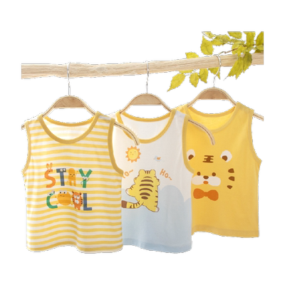 儿童背心婴蓓依夏款无袖