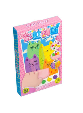彩虹点彩刮刮画儿童diy手工