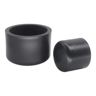 公元pe水管配件管堵堵头PE自来水管冷水管热熔承插管件黑色管帽