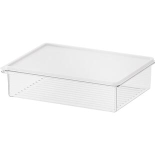 冰箱收纳盒食品级冷冻专用食物分装盒可微波炉塑料透明蔬菜保鲜盒