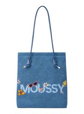 Moussy×Smiley联名大容量托特包