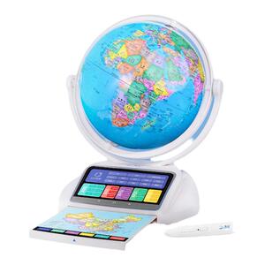北斗ar智能点读地球仪3d立体悬浮摆件儿童启蒙式教具初中学生用电子正版男孩生日礼物小学生会说话的语音发光