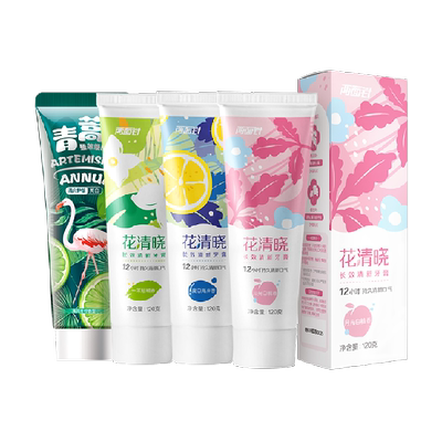 两面针青蒿花清晓牙膏