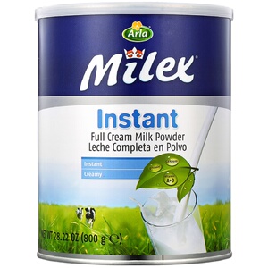 丹麦Arla美力滋成人奶粉 中老年全家营养奶粉全脂速溶奶粉800g/罐