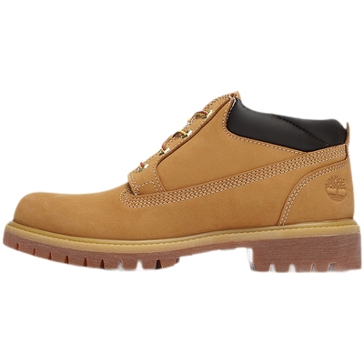 添柏岚官方男鞋低帮大黄靴24秋