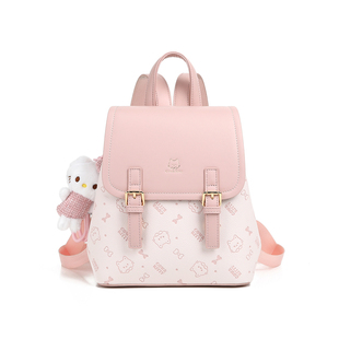 官网正品Cow&Kitty女双肩包2026新款卡通印花高颜值轻便双肩背包