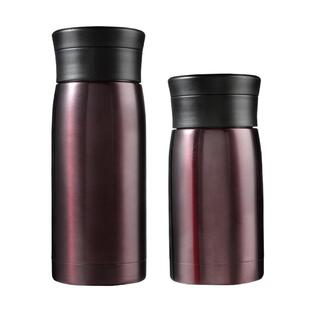 创意轻量双层304不锈钢水杯防漏便携保温杯茶隔泡茶车载男士女杯