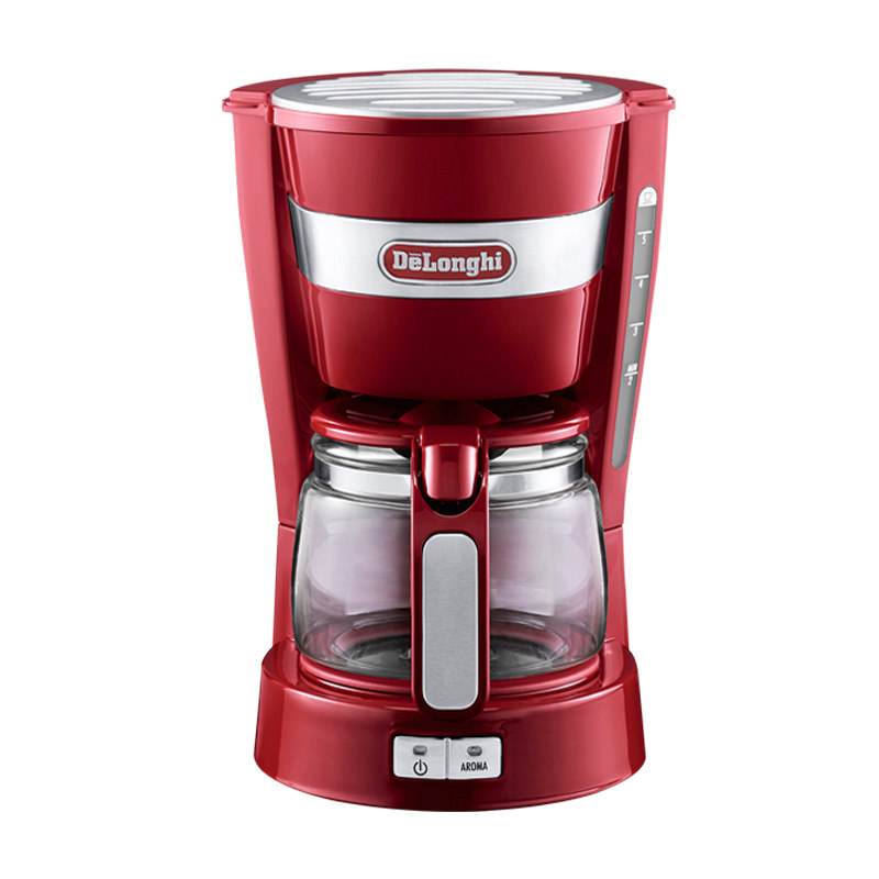 Delonghi/德龙 ICM14011滴滤式咖啡壶美式咖啡机黑咖啡粉家用办公