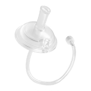 evorie爱得利宽口径吸管奶瓶吸嘴配件带重力球1条装6个月以上适用