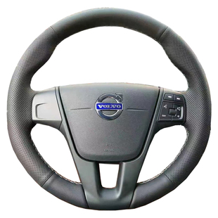 沃尔沃XC40 XC60 XC90专用手缝方向盘套 C40 V60 V90 S40四季把套
