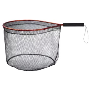 池刃路亚小抄网便携溪流海钓鱼专用涂胶网兜船钓筏钓大物防挂手抄