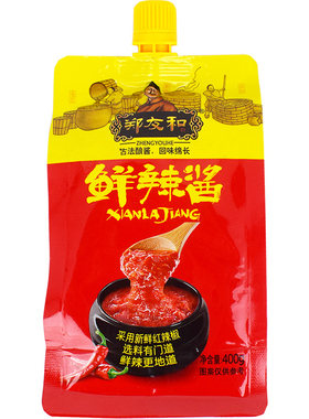 郑友和鲜辣酱400g营口大酱