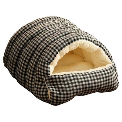 猫窝冬季保暖半封闭式可拆洗