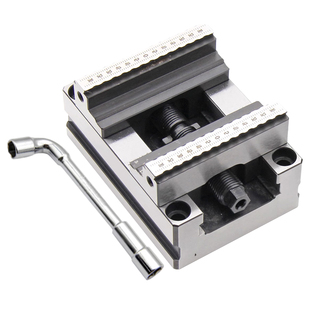 四轴五轴自定心虎钳精密气动夹具平口钳CNC数控加工中心同心台钳