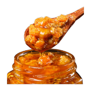 鲍临门秃黄油正宗蟹黄酱即食蟹肉蟹膏大闸蟹拌饭拌面螃蟹年货