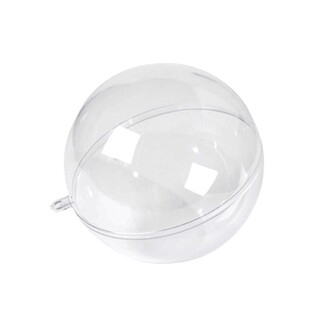 透明塑料球壳花束diy材料创意儿童礼物盒幼儿园空心吊球节日包装