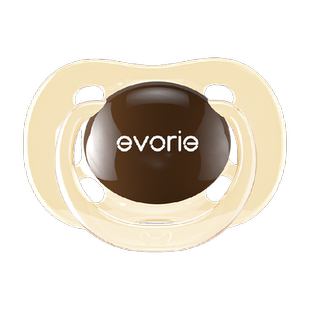 evorie爱得利安抚奶嘴婴儿安睡型0-6-18个月硅胶新生儿宝宝安慰嘴