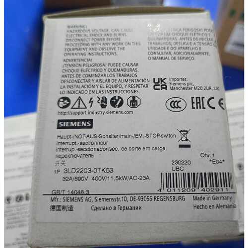 【议价-可维修】 3LD2203-0TK53/二手均有货