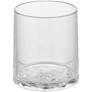 pc食品级亚克力威士忌杯啤酒杯白兰地杯KTV酒吧专用酒杯创意杯子