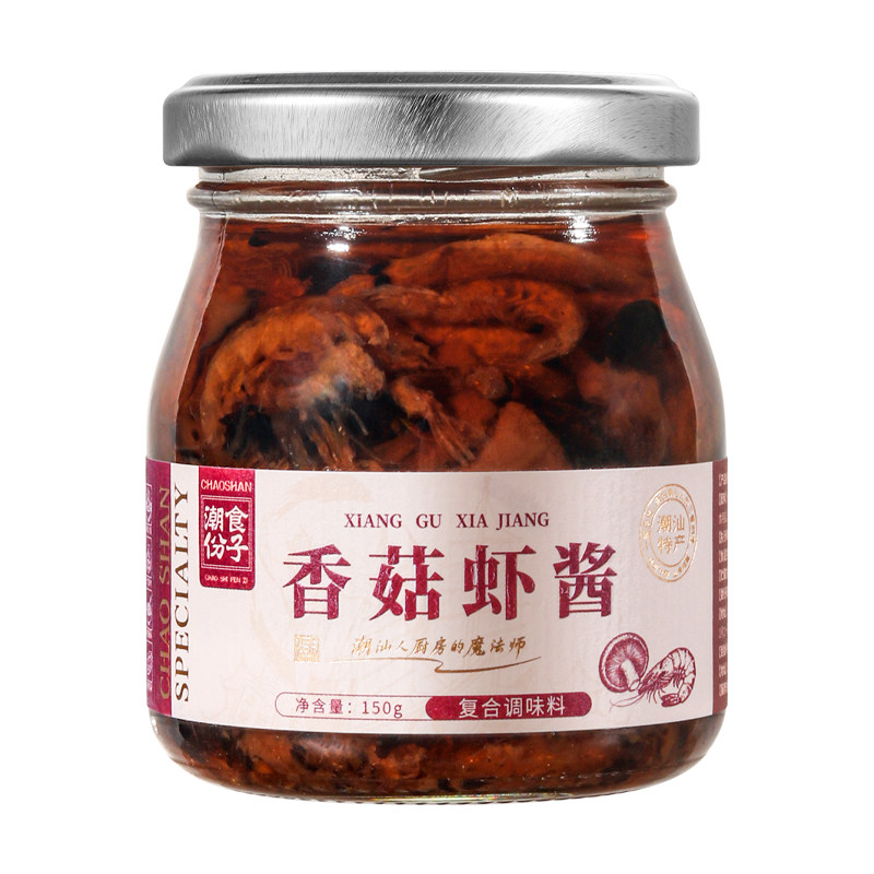 【0添加】香菇虾仁酱下饭拌饭酱