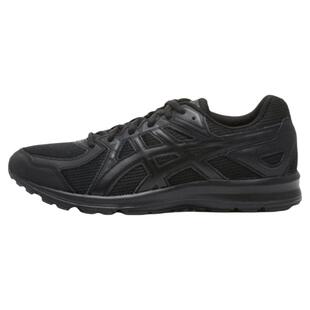 ASICS亚瑟士舒适软弹网布织物耐磨低帮男女同款黑武士TJG138-9090