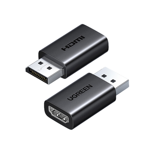 绿联dp转hdmi转接头4k高清电脑主机显卡连接显示器屏电视转换线口