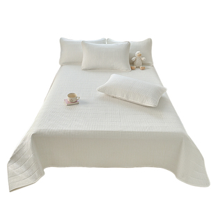 裸睡级亲肤 | 床盖纯棉全棉2025新款四季通用榻榻米夹棉床单防滑