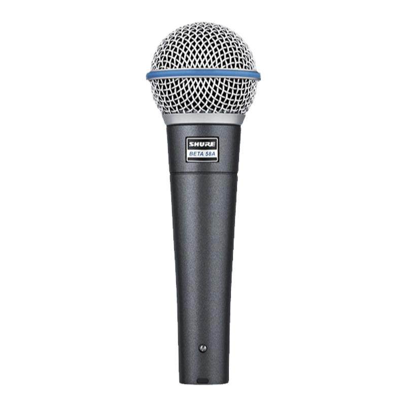 Shure/舒尔小蓝圈BETA58A舞台表演K歌专业话筒动圈有线麦克风套装
