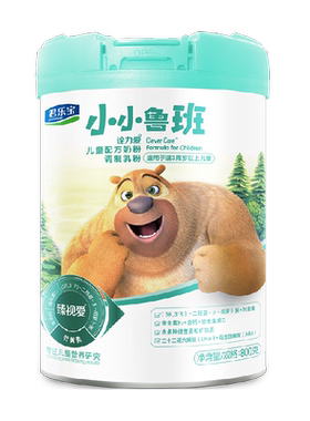 君乐宝玉米黄质儿童牛奶粉800g