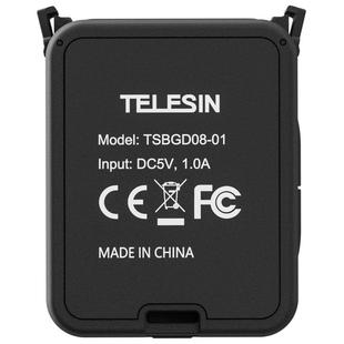 TELESIN泰迅补光灯适配大疆Action5pro4/3磁吸快拆运动相机配件