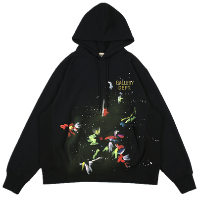 gallery涂鸦帽衫卫衣连帽