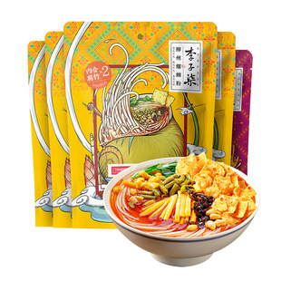 李子柒螺蛳粉柳州螺狮粉288g*4袋280g*1袋组合速食广西螺丝粉by