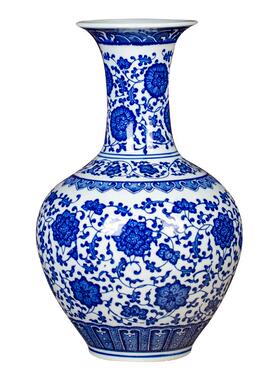 仿古插花陶瓷器景德镇中式