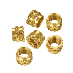 Voron 0/0.1/2.4 土八斜纹滚花黄铜螺母卧龙 Threaded Insert