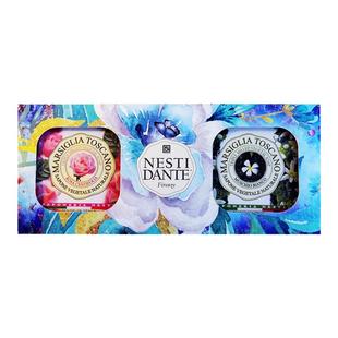 意大利nesti dante内斯蒂丹特玫瑰烟草白麝香薰衣草香氛香皂礼盒