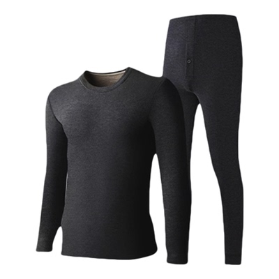 半醒断码清仓羊毛保暖内衣春秋季无痕打底修身显瘦抗菌恒温女套装