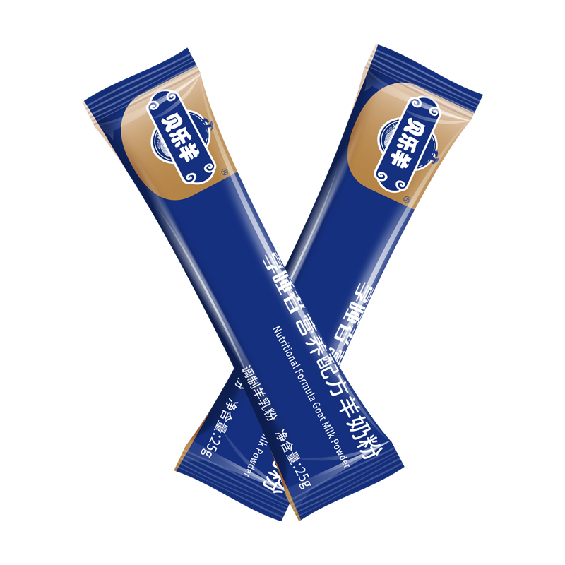 尝鲜装】贝乐羊新西兰中老年配方羊奶粉高钙低GI试喝装25g*2条