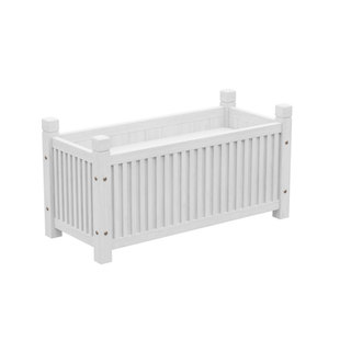 户外露台花园花箱组合长方形种植箱防腐木楼顶花盆室外阳台种菜盆