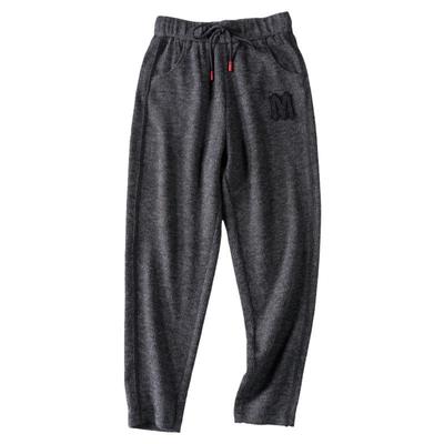 加厚针织萝卜休闲风奶奶裤