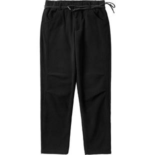 海澜之家旗下黑鲸宽松直筒休闲裤男长裤男灯芯绒复合面料