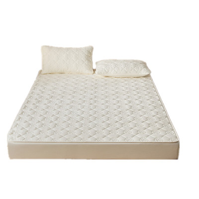 A类防水隔尿床笠单件夹棉加厚席梦思床垫保护罩防尘床单床罩床套