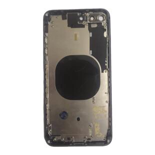 适用苹果8后盖中框8P边框拆机plus原装后壳se2总成se3外壳