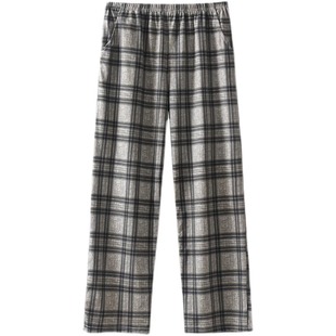 浪莎睡裤男士春秋款纯棉休闲居家长裤秋季男款大码可外穿家居单裤